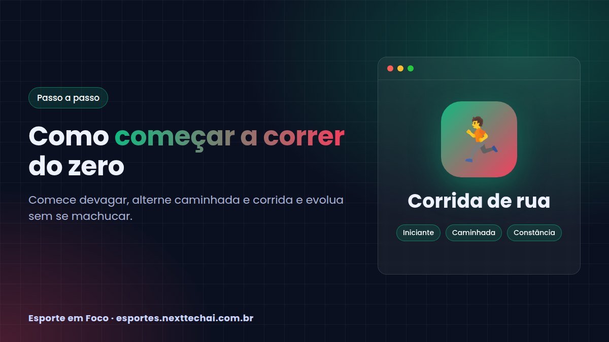Como começar a correr: guia de corrida de rua para iniciantes