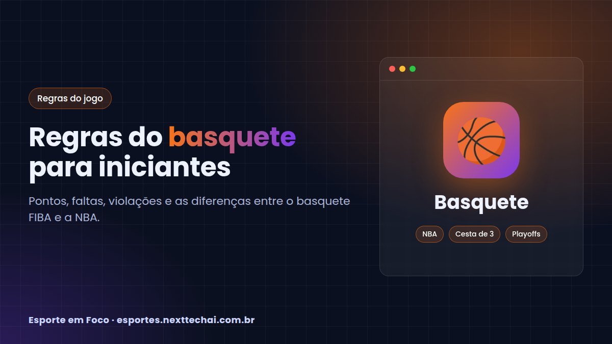 Regras do basquete e da NBA para iniciantes: guia completo